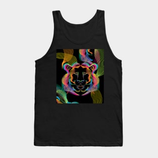 Neon Lion Blend Tank Top